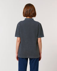 Unisex vintage polo om te personaliseren - 26