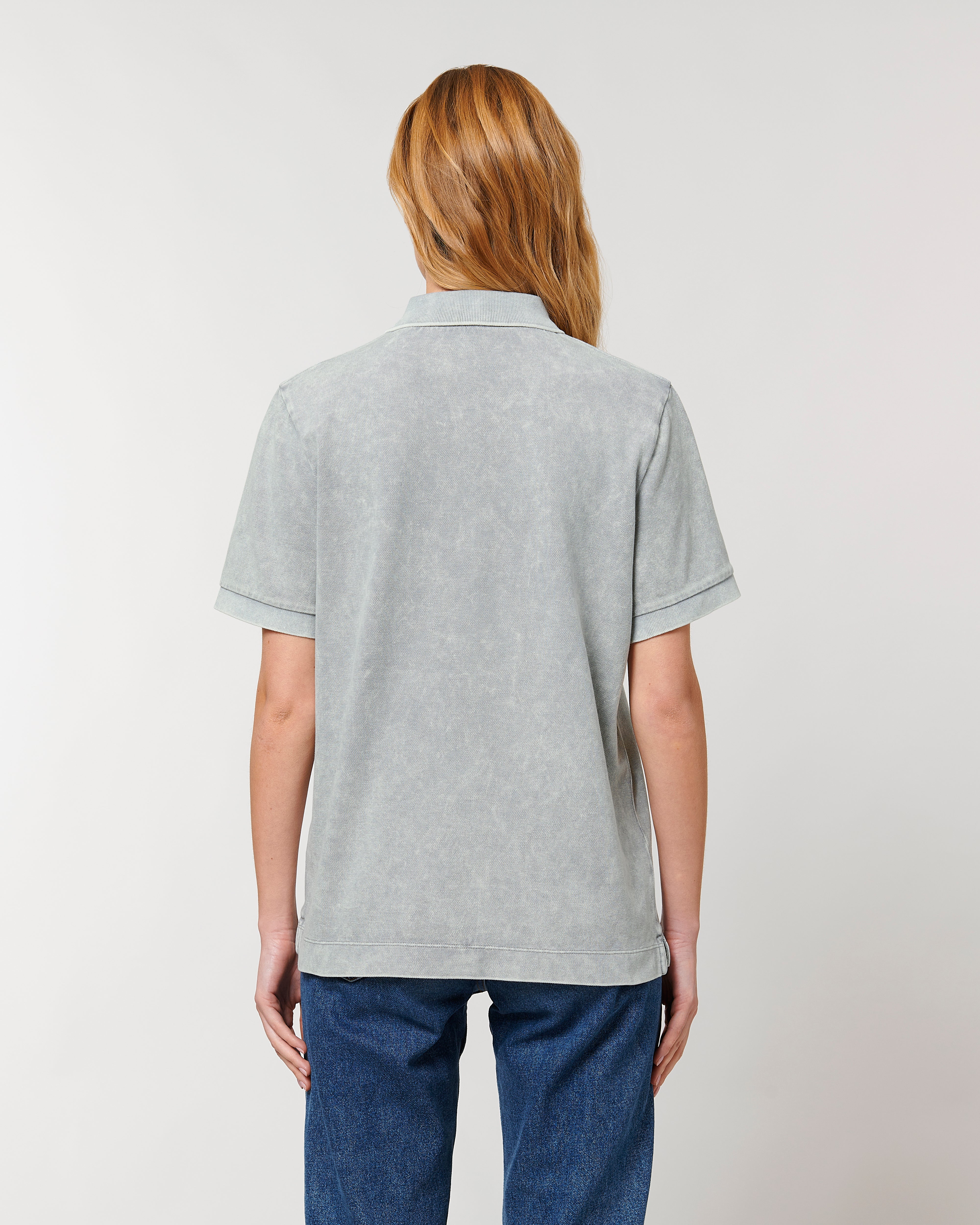Unisex vintage polo om te personaliseren - 2