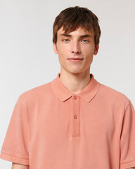 Unisex vintage polo om te personaliseren - 19
