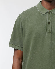 Unisex vintage polo om te personaliseren - 14