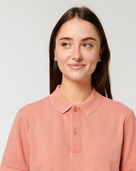 Unisex vintage polo om te personaliseren - 22