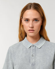 Unisex vintage polo om te personaliseren - 4