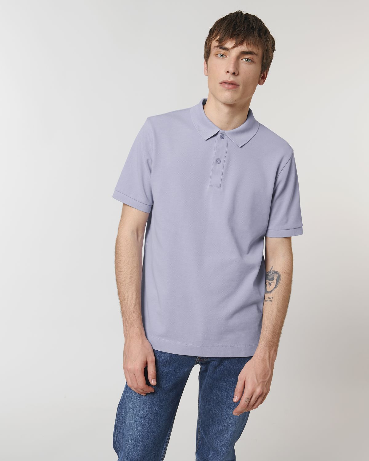 Personaliseerbare unisex polo van biologisch katoen - 7