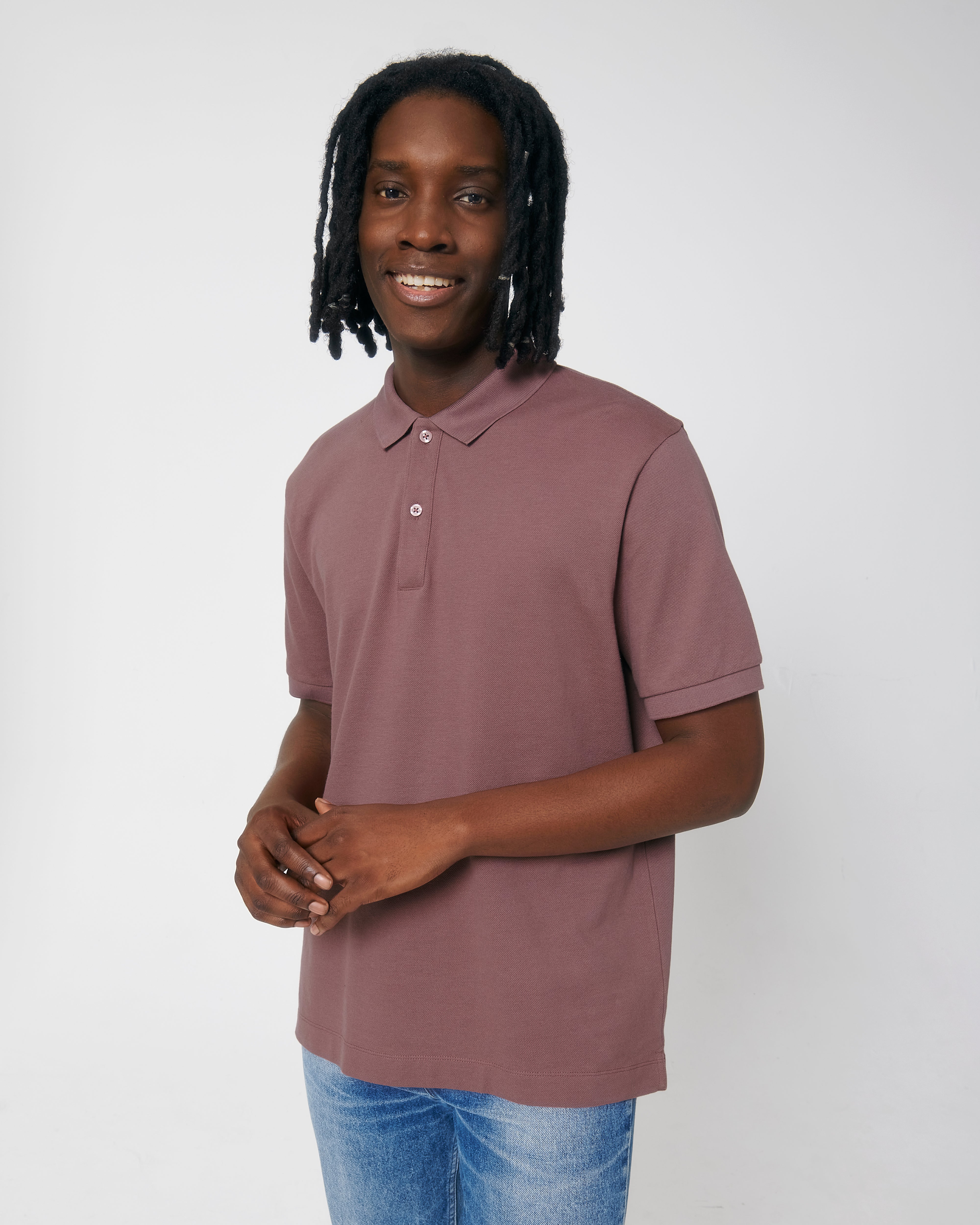 Personaliseerbare unisex polo van biologisch katoen - 22