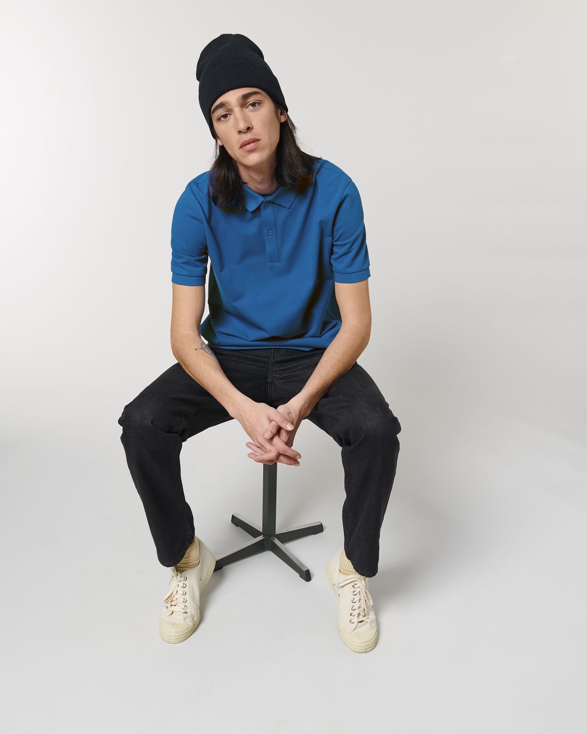 Personaliseerbare unisex polo van biologisch katoen - 9