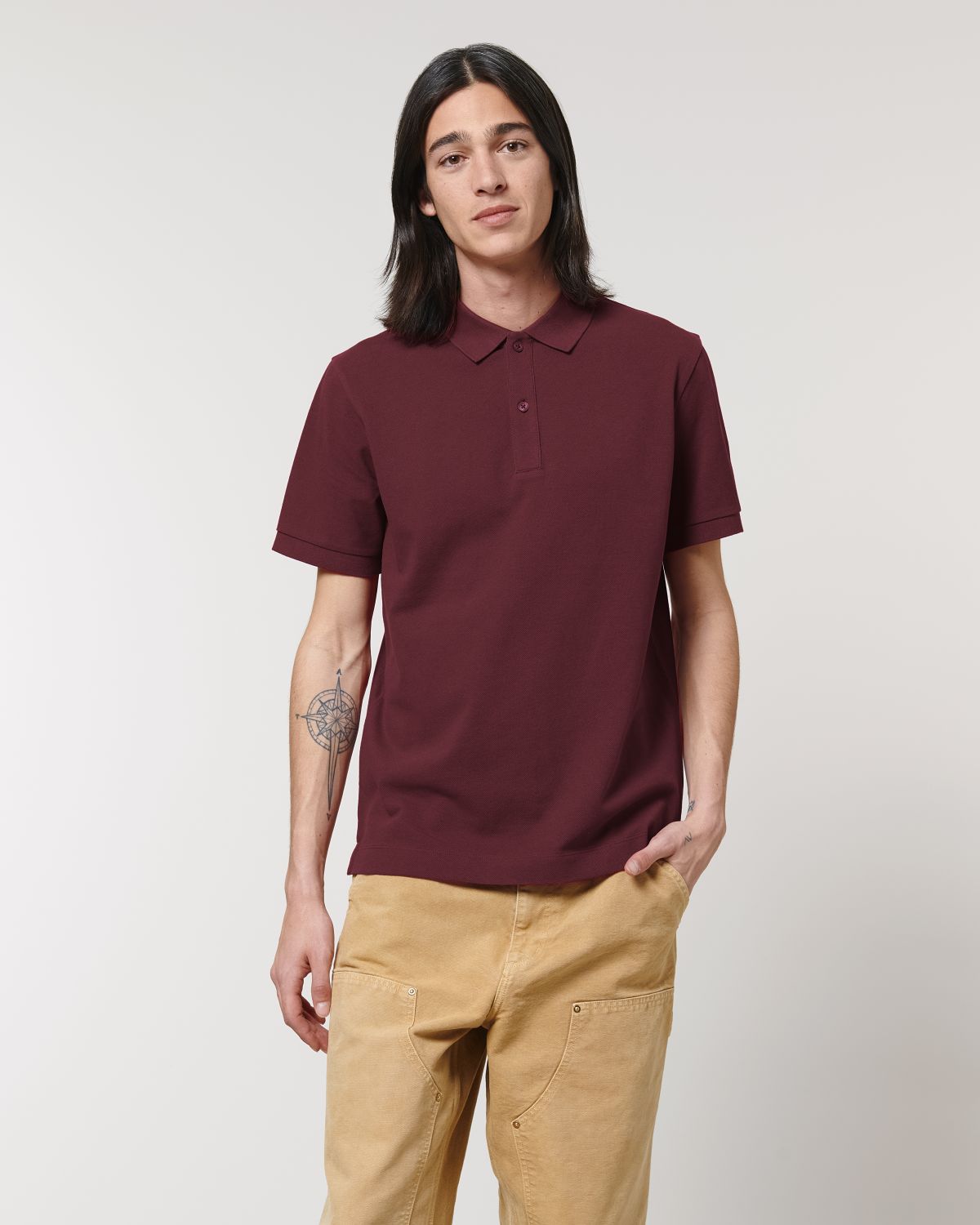Personaliseerbare unisex polo van biologisch katoen - 5