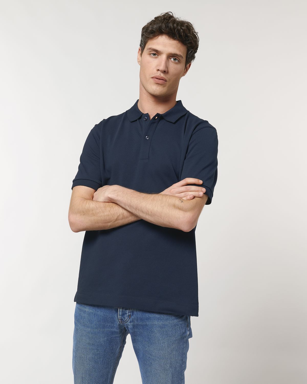 Personaliseerbare unisex polo van biologisch katoen - 8