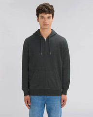 Personaliseerbare unisex rits-sweater in biologisch katoen - 9