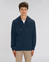Personaliseerbare unisex rits-sweater in biologisch katoen - 5