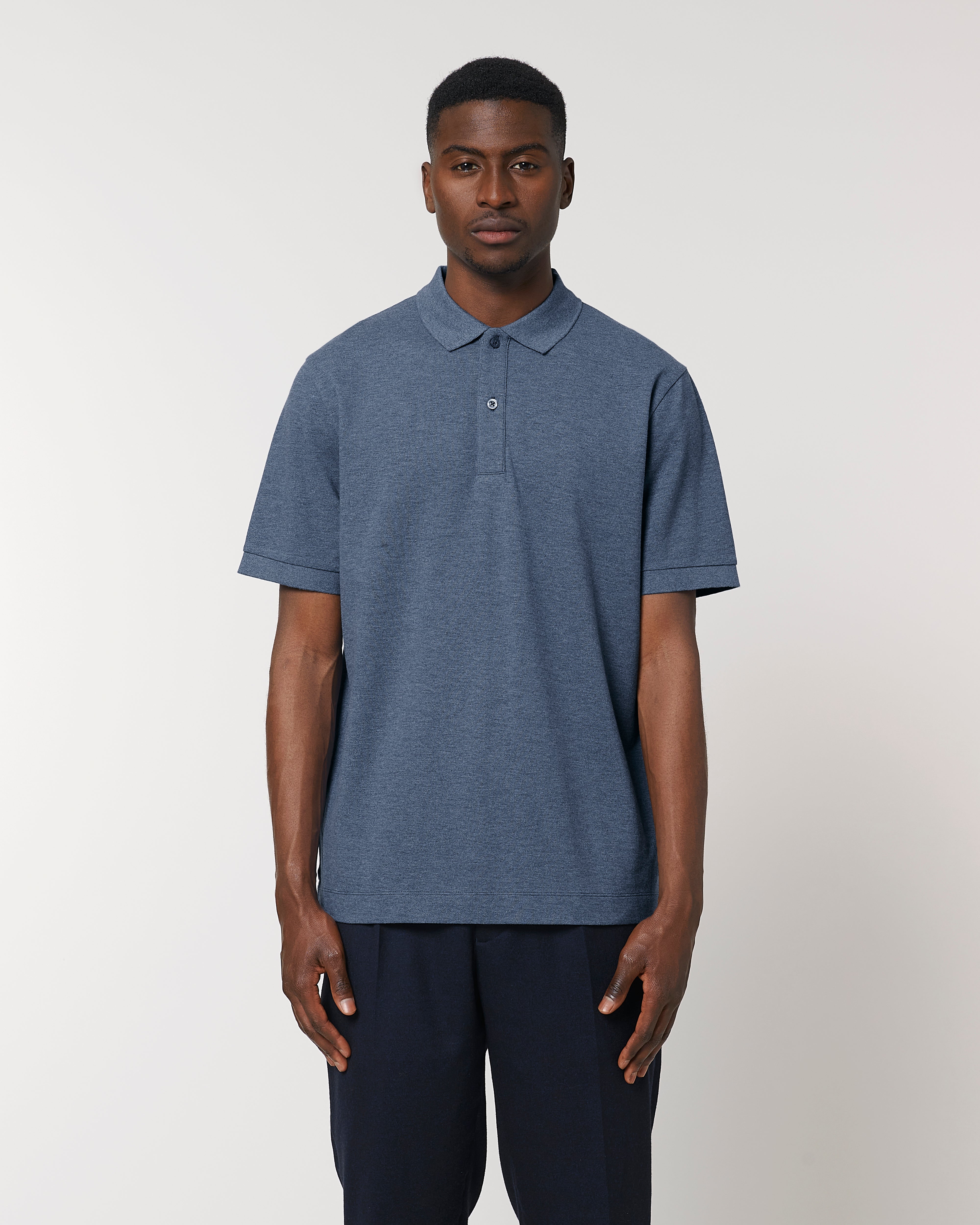 Personaliseerbare unisex polo van biologisch katoen - 26