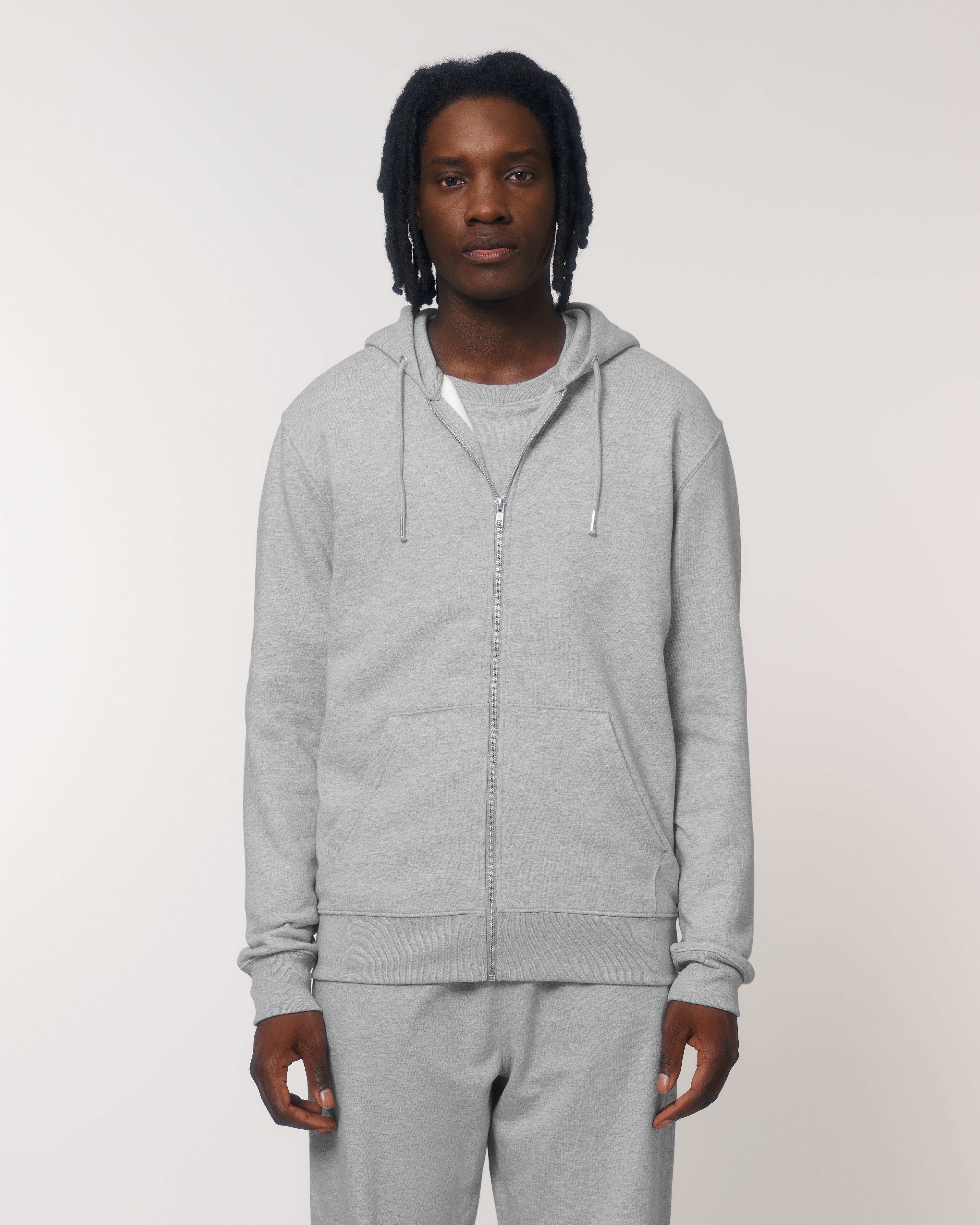 Personaliseerbare unisex dikke hoodie met rits - 3