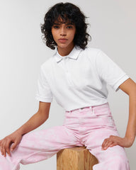 Personaliseerbare unisex polo van biologisch katoen - 17