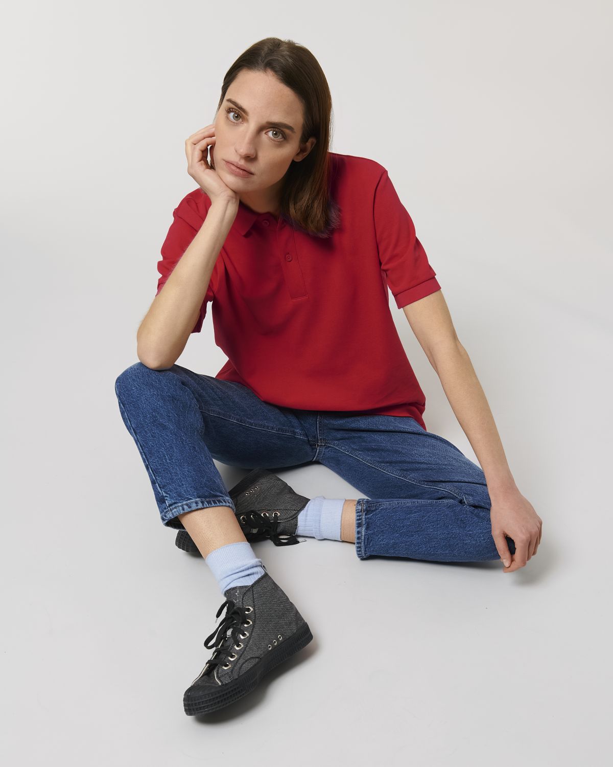 Personaliseerbare unisex polo van biologisch katoen - 6