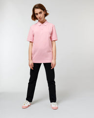 Personaliseerbare unisex polo van biologisch katoen - 4