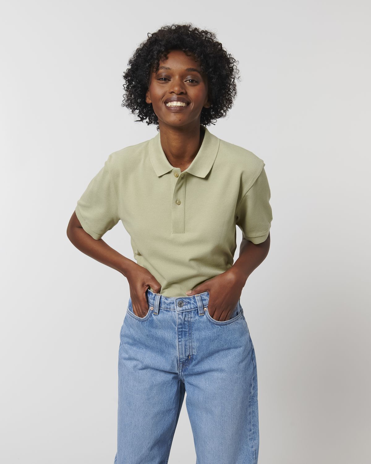 Personaliseerbare unisex polo van biologisch katoen - 14