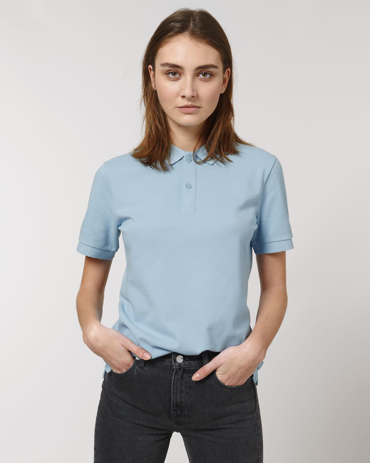 Personaliseerbare unisex polo van biologisch katoen - 10