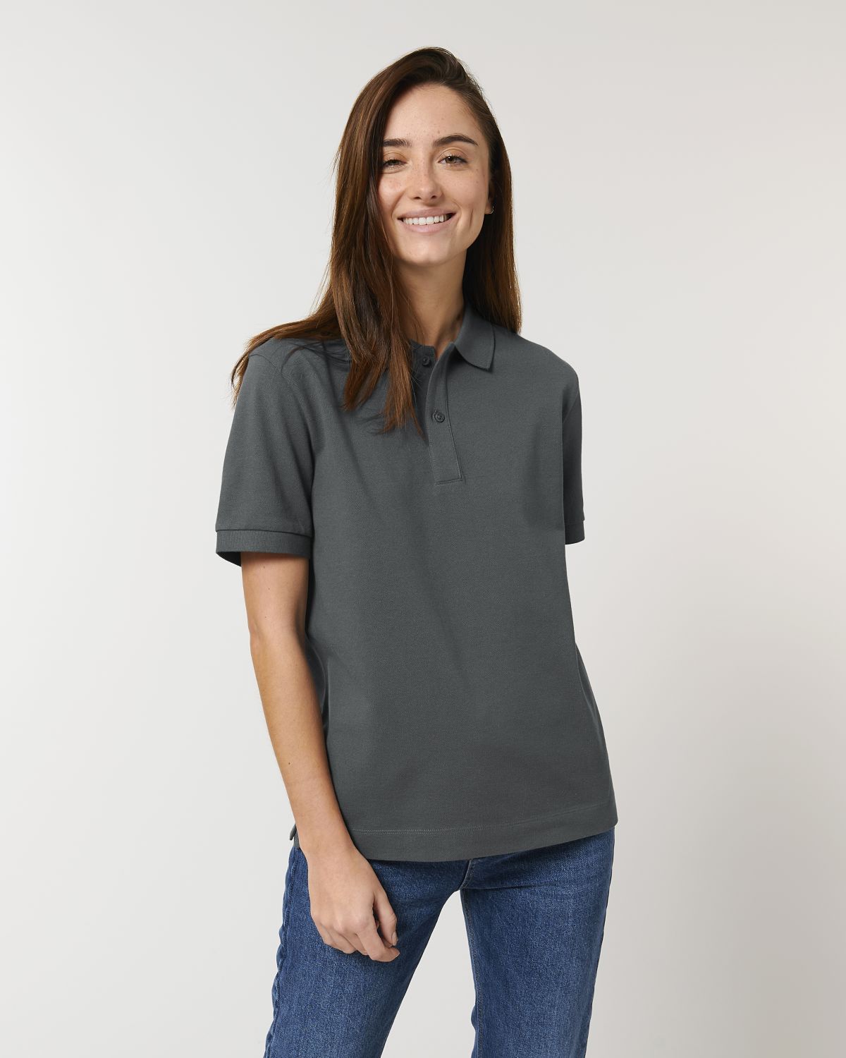Personaliseerbare unisex polo van biologisch katoen - 16