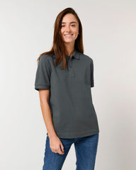 Personaliseerbare unisex polo van biologisch katoen - 16