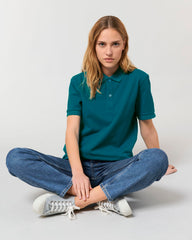 Personaliseerbare unisex polo van biologisch katoen - 12