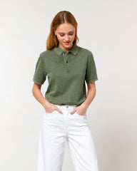 Unisex vintage polo om te personaliseren - 12