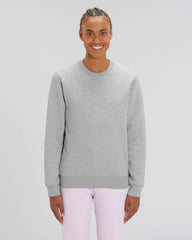 Personaliseerbare premium sweater met ronde hals, unisex, in biologisch katoen - 5