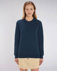 Personaliseerbare premium sweater met ronde hals, unisex, in biologisch katoen - 7