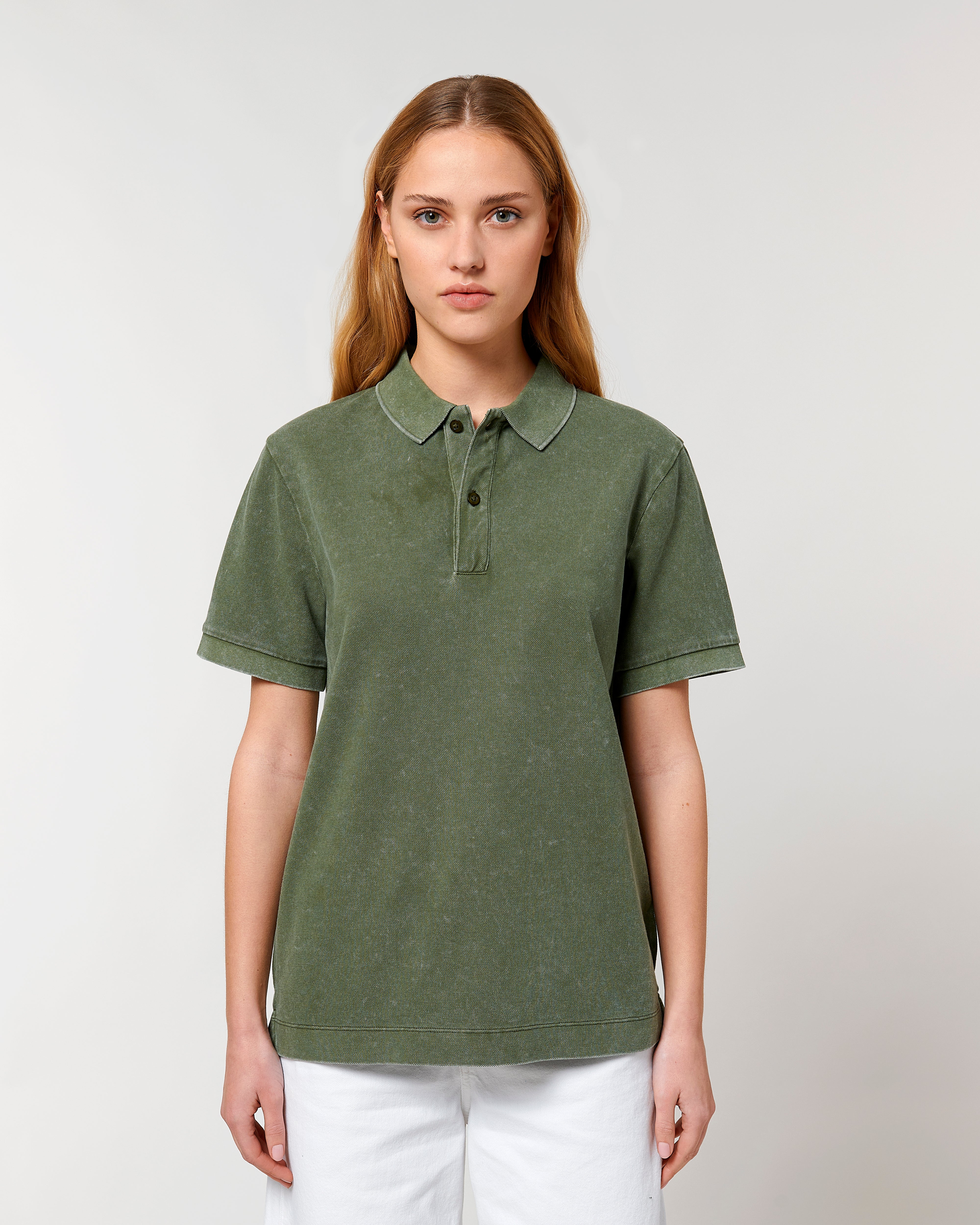 Unisex vintage polo om te personaliseren - 11