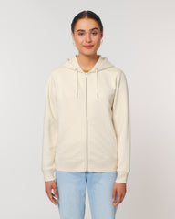 Personaliseerbare unisex dikke hoodie met rits - 1