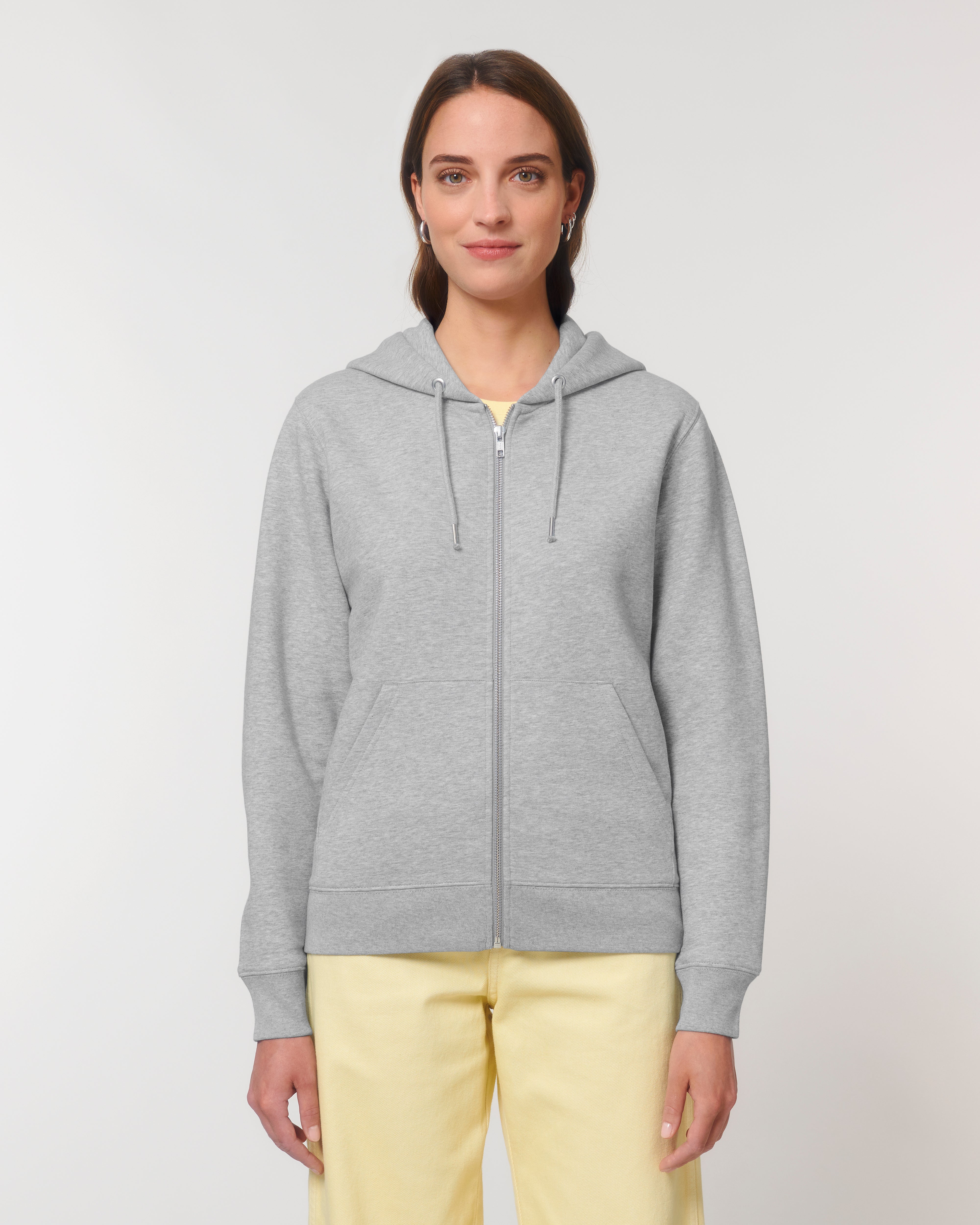 Personaliseerbare unisex dikke hoodie met rits - 2