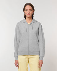 Personaliseerbare unisex dikke hoodie met rits - 2