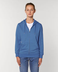 Personaliseerbare unisex rits-sweater in biologisch katoen - 4
