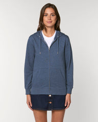 Personaliseerbare unisex rits-sweater in biologisch katoen - 10