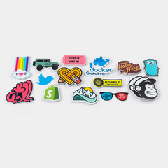 Op maat gesneden stickers te personaliseren